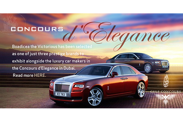 Boadicea the Victorious to Participate in the Exclusive Gulf Concours