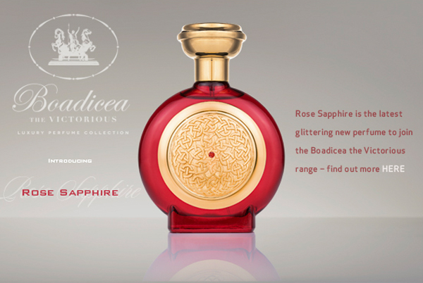 Boadicea Perfume Introduces Rose Sapphire