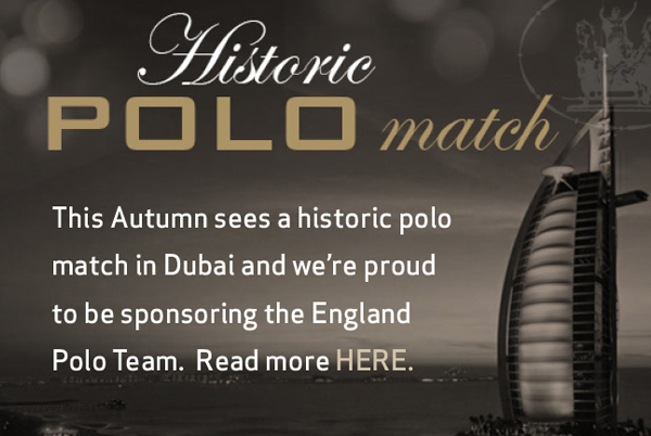 Boadicea Perfume Sponsors the England Polo Team in Dubai