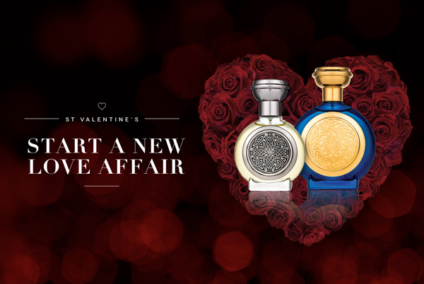 Start a new love affair this Valentine's Day with Boadicea Perfumes